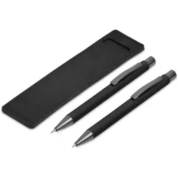 Oberlin Ball Pen & Pencil Set Black
